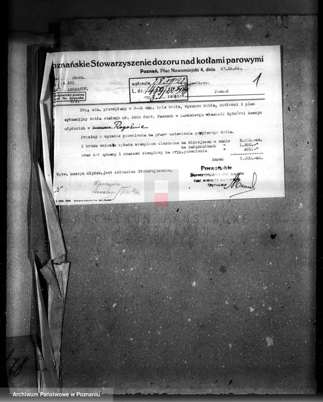 Obraz 5 z jednostki "Wytwórnia maszyn młyńskich w Rogoźnie, pow. obornicki własność. Połaszewski"