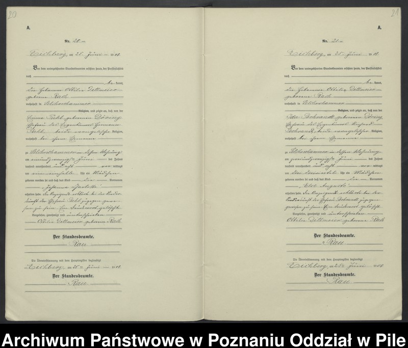 Obraz 13 z jednostki "Księga urodzeń"
