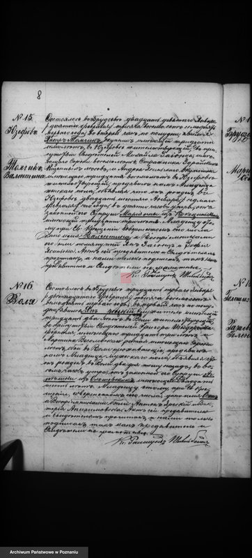 Obraz 10 z jednostki "Księga urodzeń, małżeństw i zgonów"