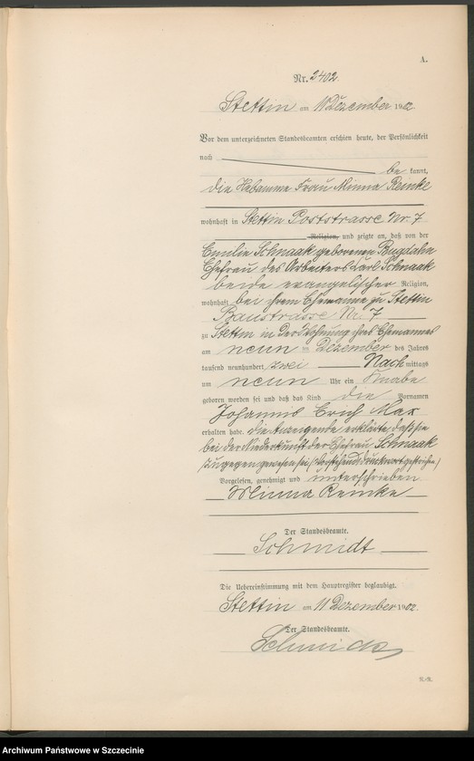 image.from.unit.number "Geburts-Register (Neben-Register) Band VI"