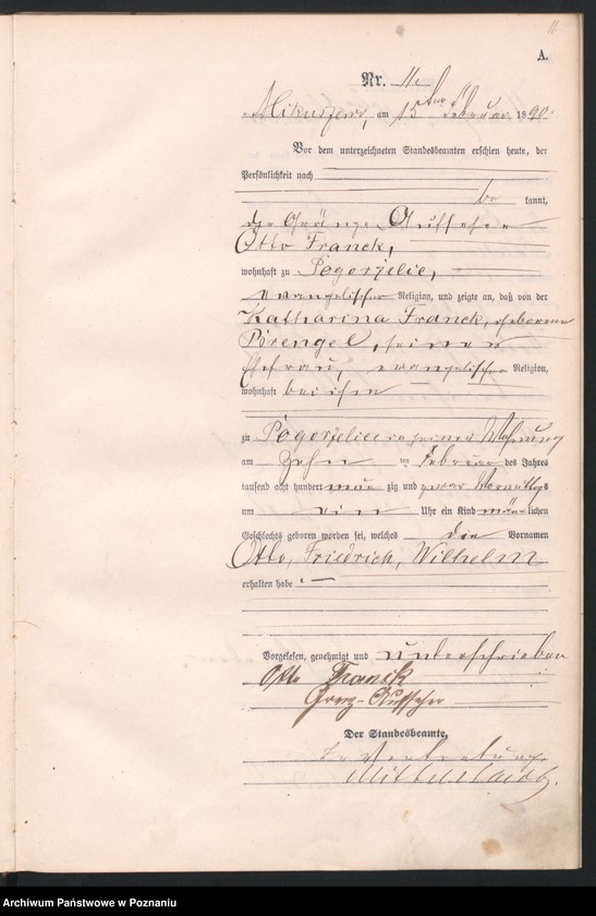Obraz 14 z jednostki "Księga urodzeń"