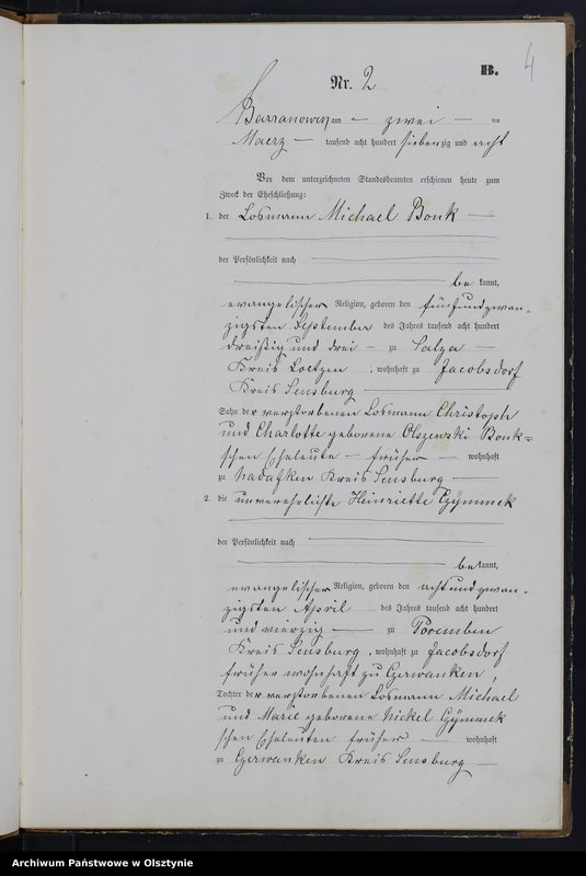 image.from.unit.number "Heiraths-Haupt-Register Nr 1 - 9"