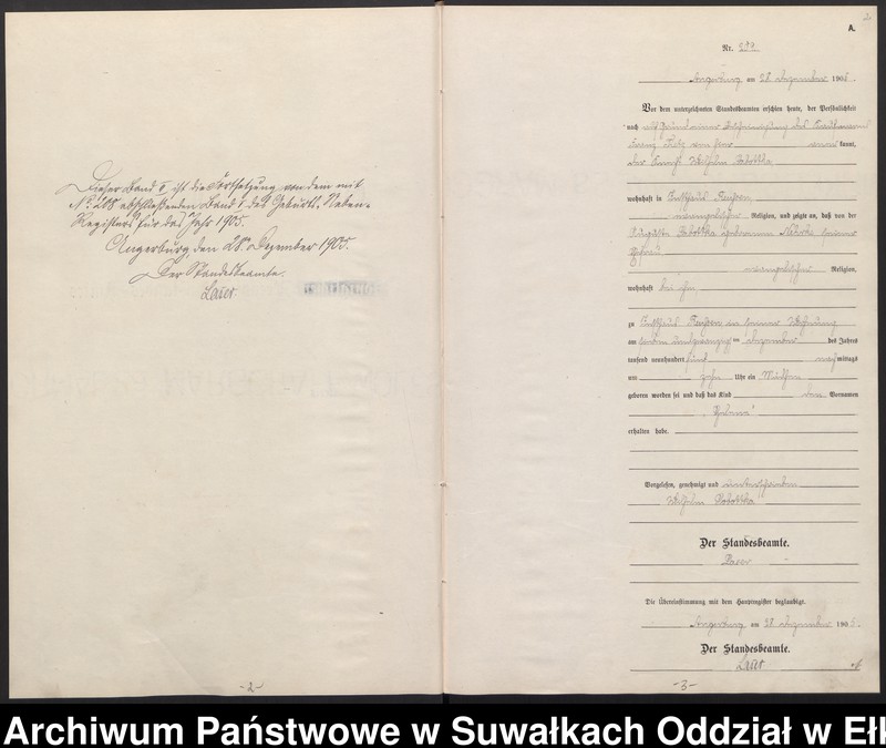 image.from.unit.number "Geburts-Neben-Register des Preussischen Standes-Amtes Angerburg Kreis Angerburg Band II"