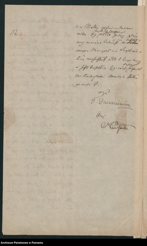 Obraz 17 z jednostki "A. betr. Klemens von Radoszewski"