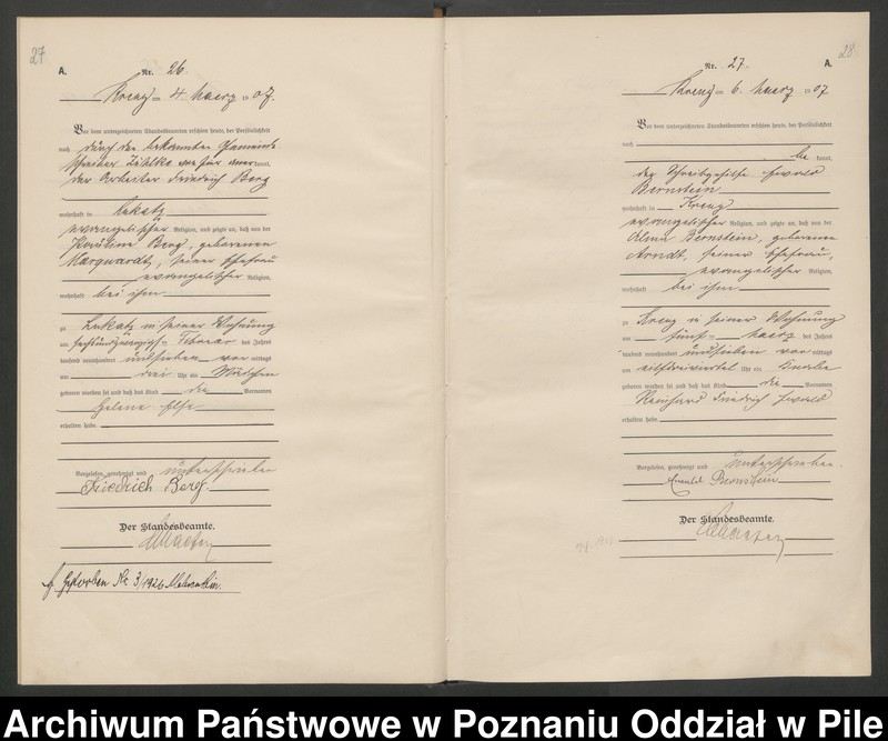 Obraz 17 z jednostki "Księga urodzeń"