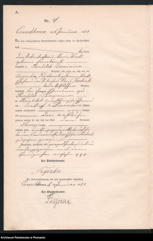 Obraz 7 z jednostki "Geburts-Neben-Register"