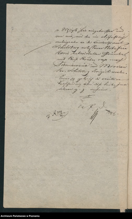 Obraz 12 z jednostki "A. betr. die polnischen Emigranten Alexander von Wężyk und Anton Prawdzic de Bielski"