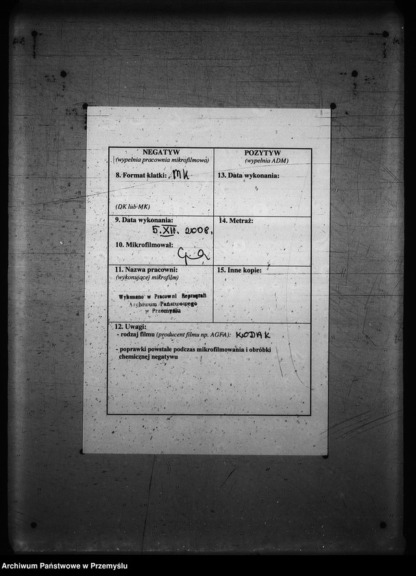 Obraz 3 z jednostki "[Kopie ksiąg metrykalnych parafii Prusiek z filią Sanoczek (dekanat Sanok)]"