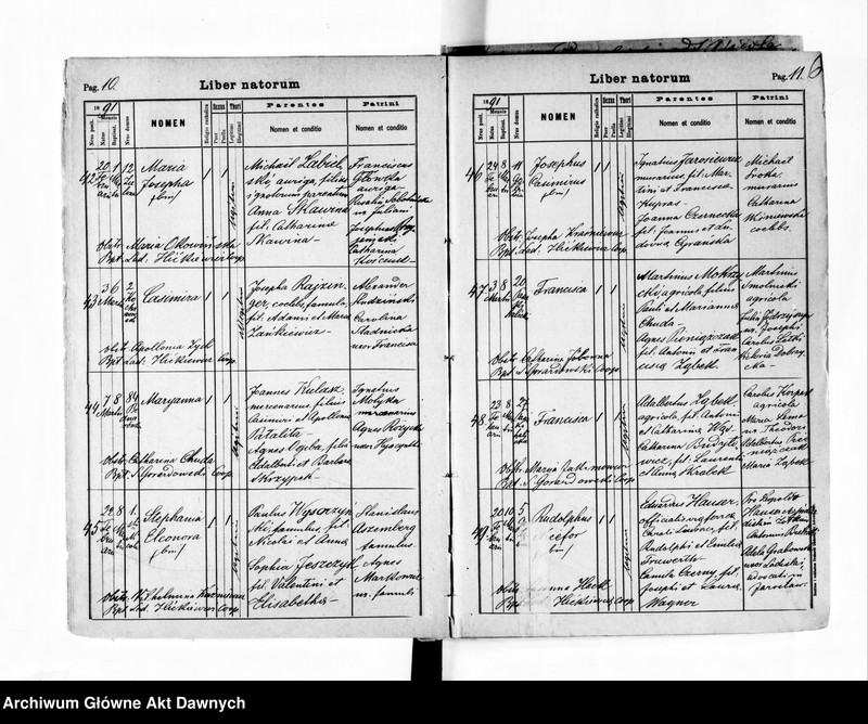 image.from.unit.number "Parafia: Lwów, parafia św. Mikołaja. Dekanat: Lwów. Księga metrykalna urodzeń, ślubów i zgonów dla całej parafii."