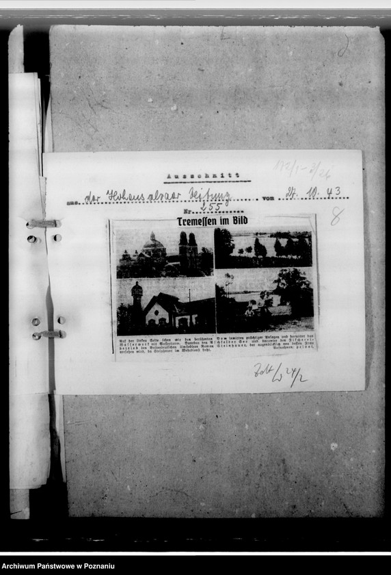 Obraz 12 z jednostki "Aus der Geschichte des Gebietes- Bezirken- Hohensalza"