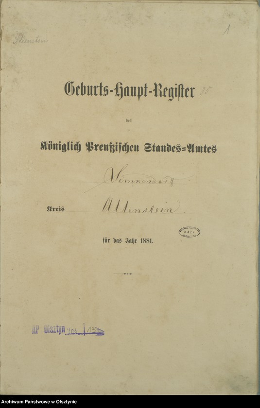 image.from.unit.number "Geburts-Haupt-Register Nr 1 - 128"