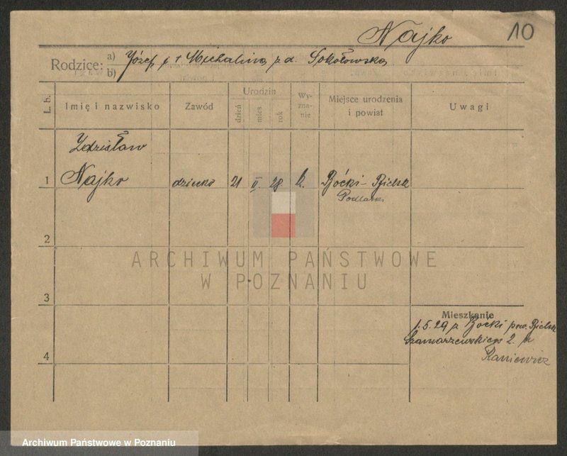 Obraz 10 z jednostki "Najham (Nei..) - Napierajski"