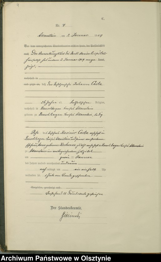 image.from.unit.number "Sterbe-Haupt-Register Nr 1-533"