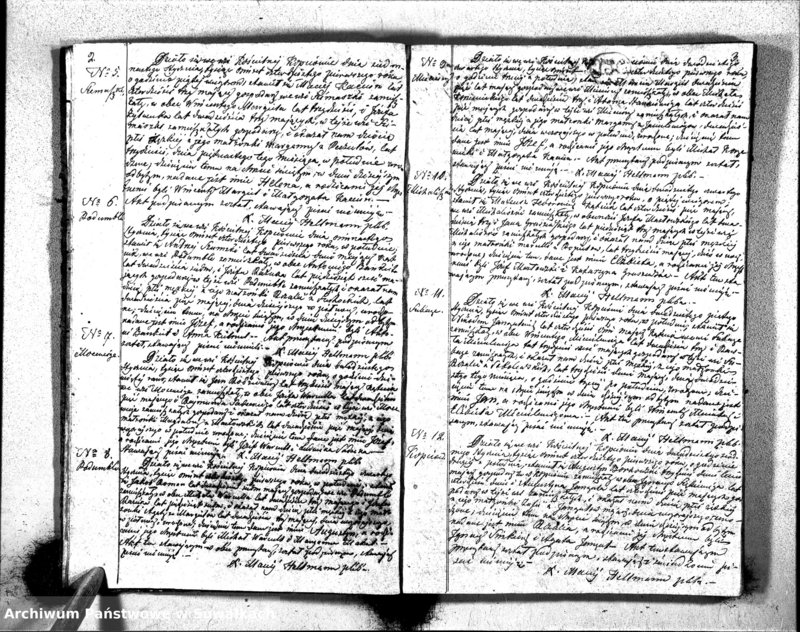 image.from.unit.number "Duplikat Aktów Urodzonych, Zaślubionych i Zeszłych Urzędnika Stanu Cywilnego Rzymsko-Katolickiego Kościoła Obrzędu Łacińskiego Kopciowskiey Parafii z Roku 1841"