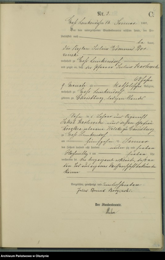 image.from.unit.number "Sterbe-Haupt-Register Nr 1 - 60 i 1 - 55"