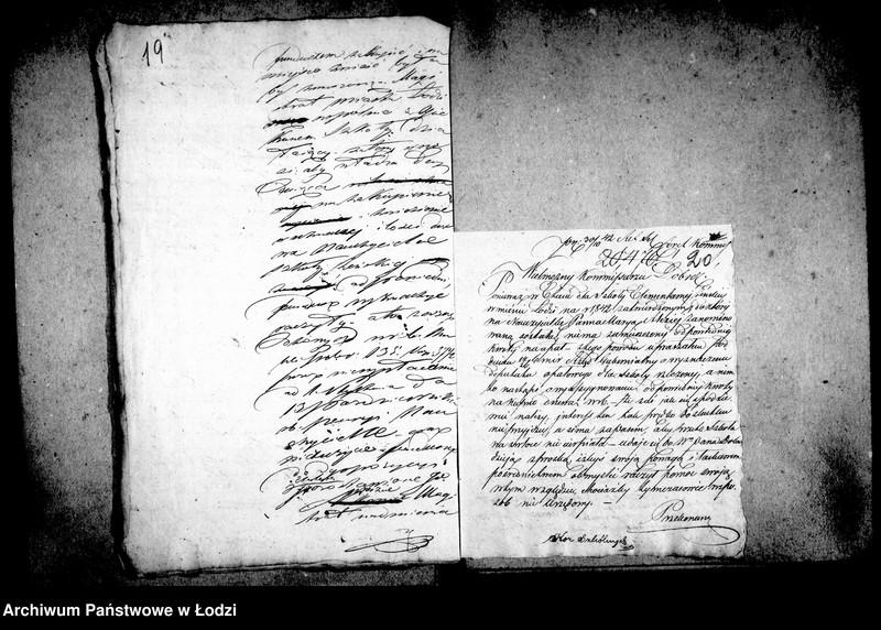 Obraz 19 z jednostki "Akta tyczące się korespondencji szkolnych"