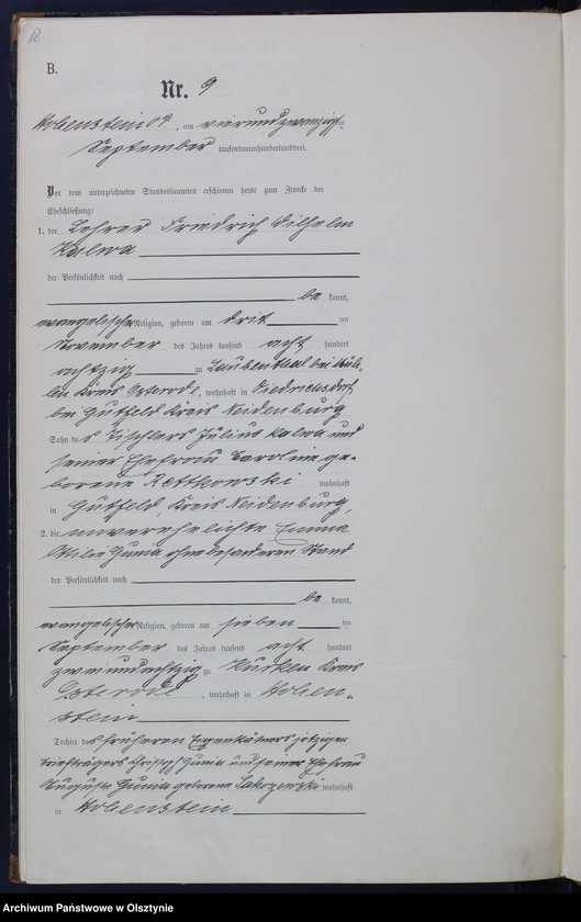 image.from.unit.number "Heiraths-Neben-Register Nr 1 - 14"