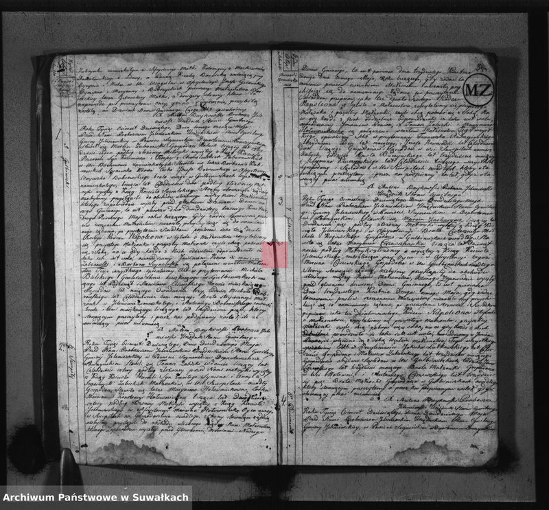 image.from.unit.number "Akta Małżeństwa Gminy Jeleniewskiey Na Rok 1809/10 od 1-o Maja"