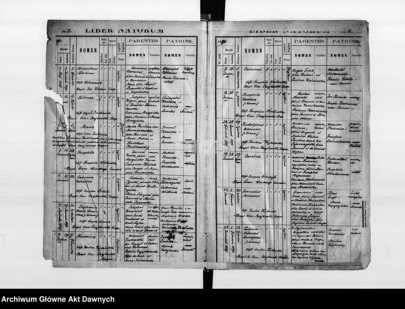 image.from.unit.number "Parafia: Lwów, parafia św. Antoniego. Dekanat: Lwów. Księga metrykalna urodzeń, ślubów i zgonów dla parafii miejskiej i wsi Krzywczyce i Pasieki."