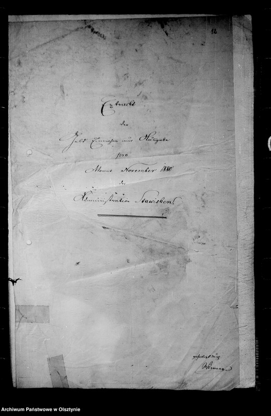 image.from.unit.number "/Akten betr. Pachtübergaben des Gutes Stawisken/"
