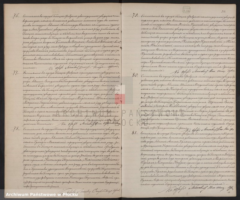 image.from.unit.number "Akta urodzeń, małżeństw i zgonów"