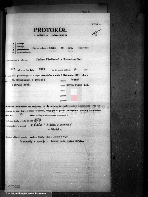 image.from.unit.number "Fabryka mebli stylowych W. Nowakowski i Synowie nr woj. 6390"