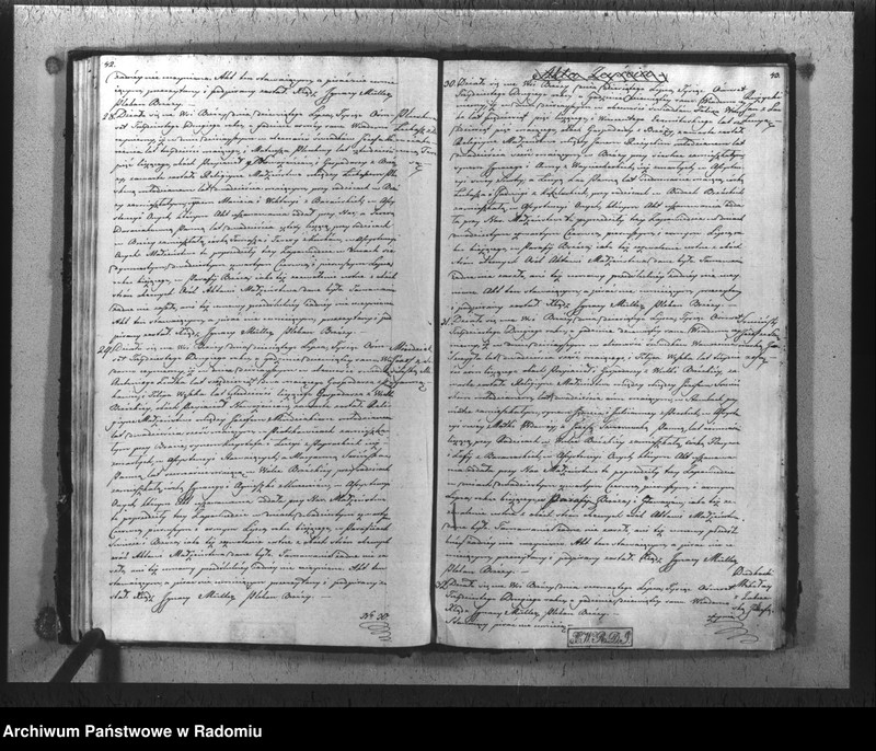 image.from.unit.number "Duplikat akt religijno-cywilnych urodzonych, zaslubionych i zmarłych gminy i parafii Brzóza na rok 1832"