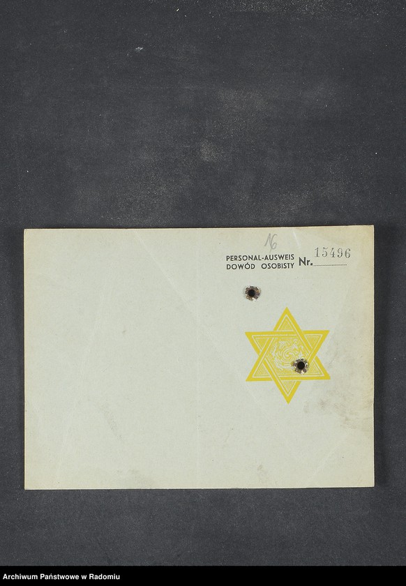 image.from.unit.number "[Wnioski o wydanie dowodów osobistych oraz nie odebrane dowody Goldberg, Goldfarb - Goldmann]"