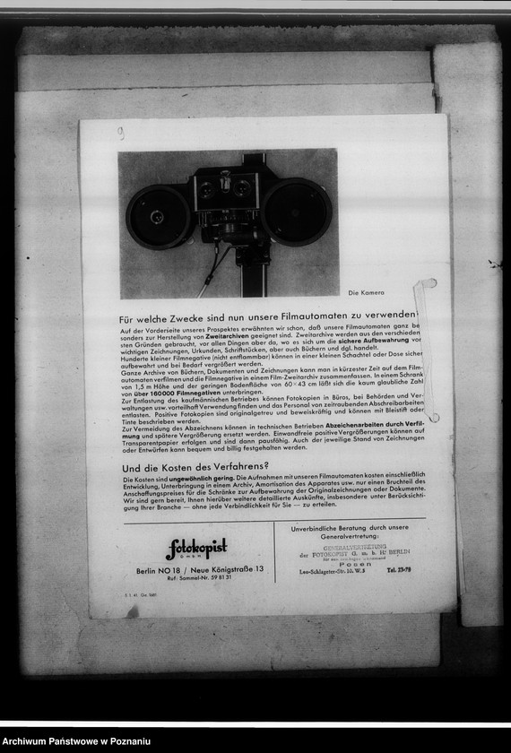 Obraz 13 z jednostki "[Korespondencja w sprawie mikrofilmowania ksiąg kościelnych]"