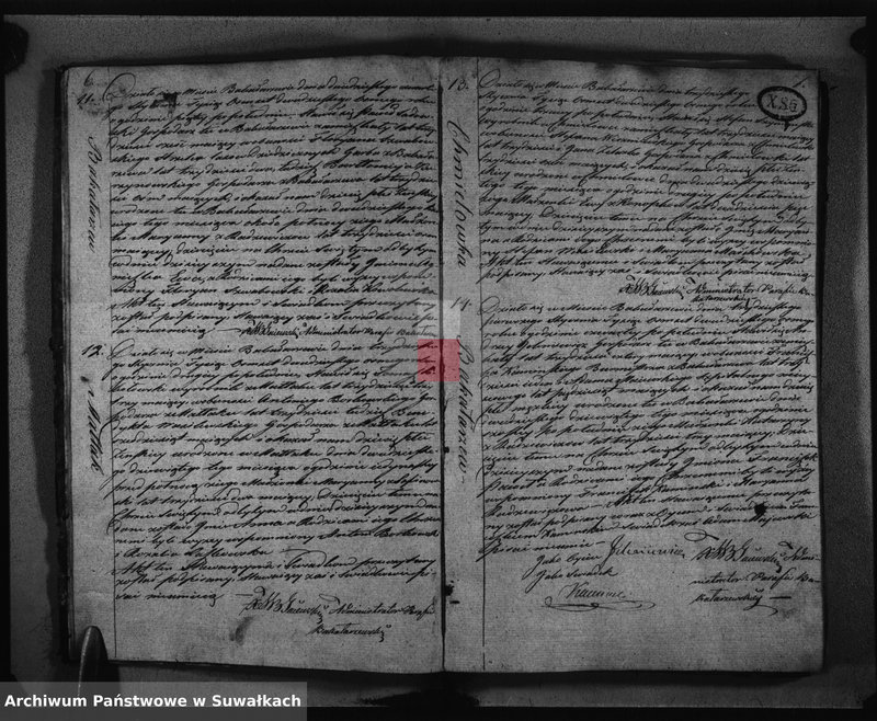 image.from.unit.number "Dublikat z Roku 1828 przeznaczony do Archiwum Hipotecznego zawierający w sobie Akta Urodzenia, Zejscia i Zaślubienia Parafii Bakałarzewskiey Wyznania Katolickiego"
