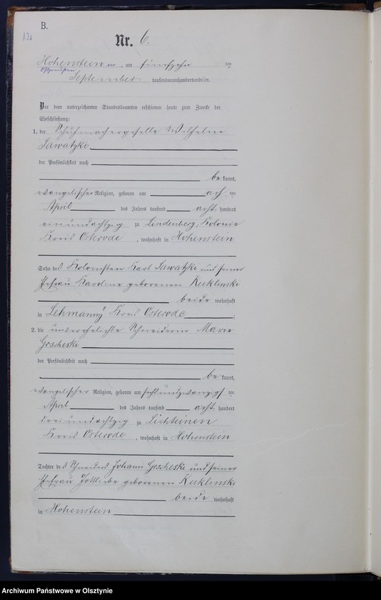 image.from.unit.number "Heiraths-Neben-Register Nr 1 - 10"