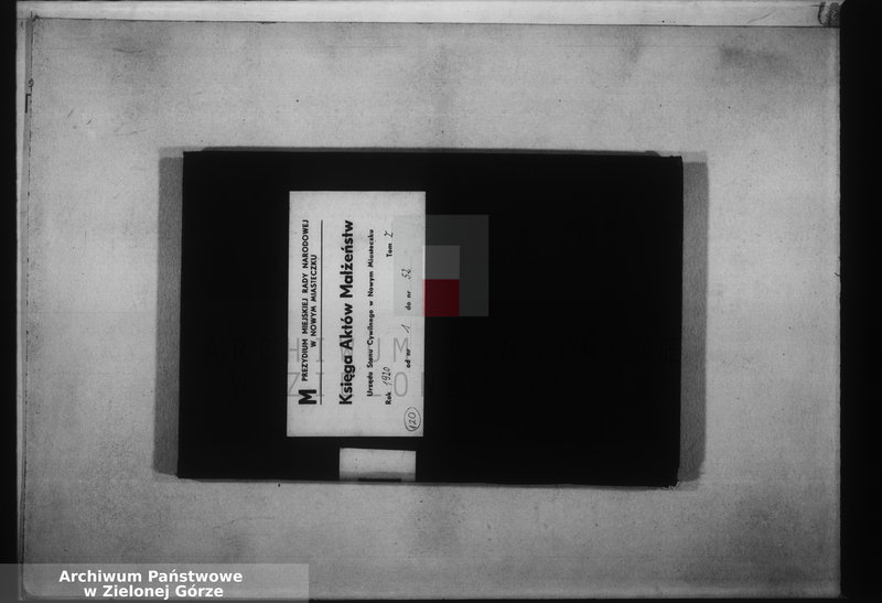 Obraz 4 z jednostki "Heirats-Haupt-Register 1920"