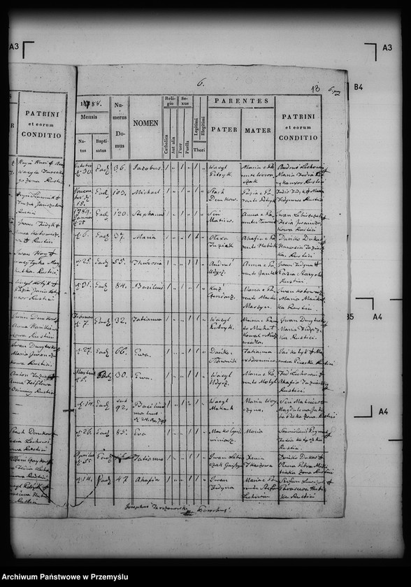 Obraz 17 z jednostki "[Kopie ksiąg metrykalnych parafii Łużek Dolny (dekanat Drohobycz)]"