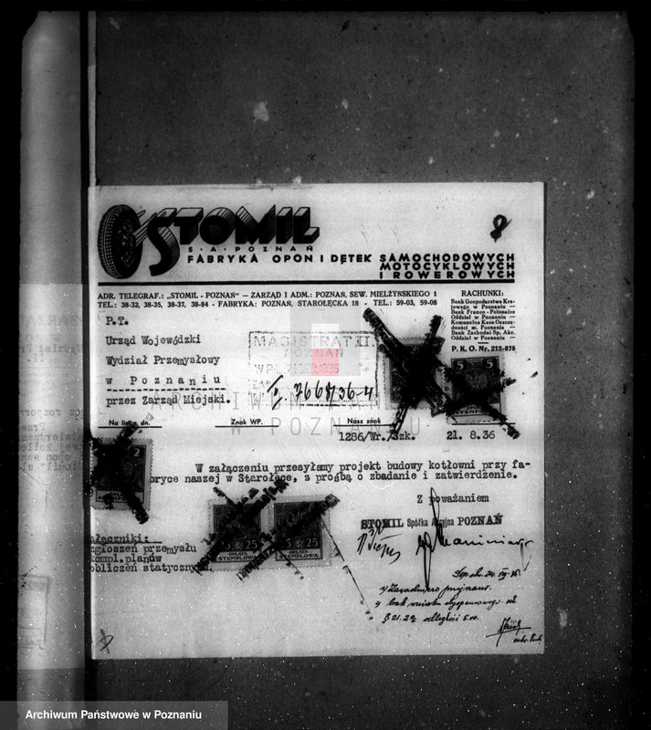 image.from.unit.number "Zatwierdzenie zakładu przemysłowego /kotłowni przy fabryce opon/ Firma Stomil S.A."