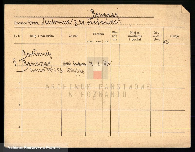 Obraz 17 z jednostki "Banaszak - Banaszyńska"