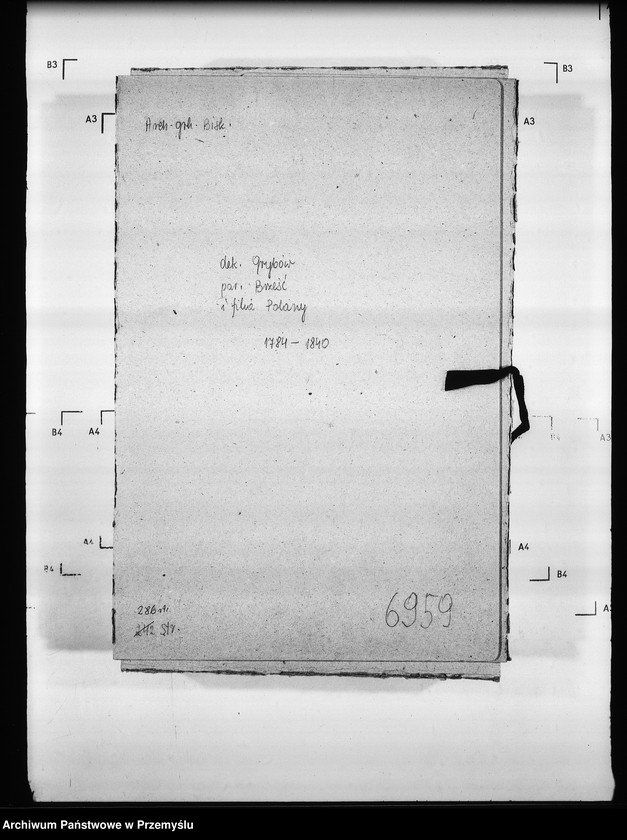 Obraz 4 z jednostki "[Kopie ksiąg metrykalnych parafii Berest z filią Polany (dekanat Grybów)]"