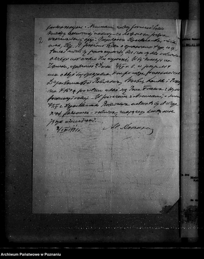 Obraz 6 z jednostki "Sprawy szczegółowo-administracyjne Zaproszenia na zebrania"