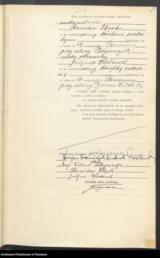 Obraz 5 z jednostki "Księga miejscowa małżeństw tom II [Rejestr główny małżeństw]"