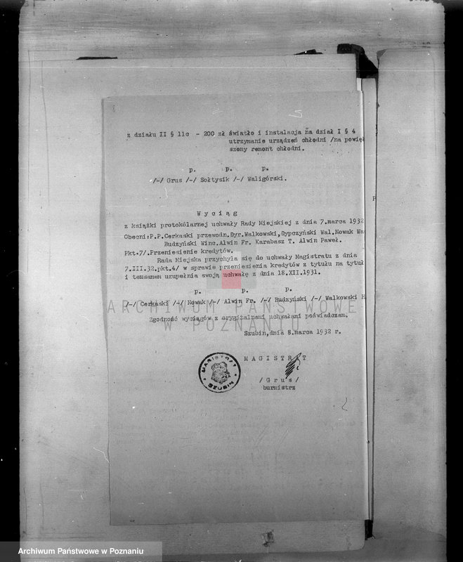 Obraz 11 z jednostki "Budżety i sprawy rachunkowe miasta Szubina"