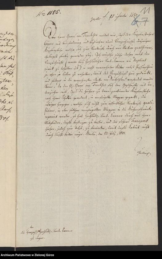 image.from.unit.number "Das Verzeichnis und den verkauf der auf dem Herzoglichen Schlosse befindlichen Herzoglichen Bibliothek und Kupferstich-Sammlung"