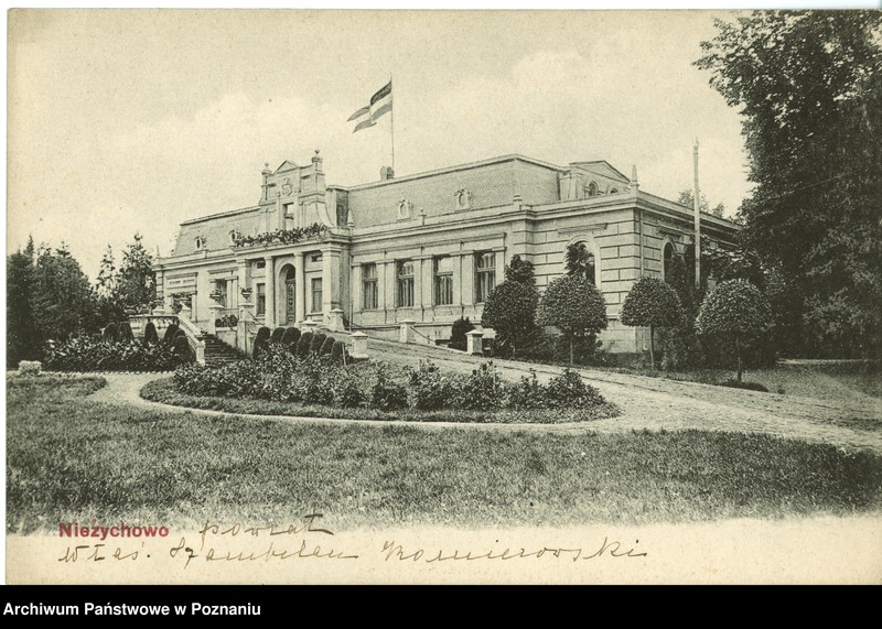 Obraz 1 z jednostki "Nieżychowo - pałac [właściciel Komierowski]"