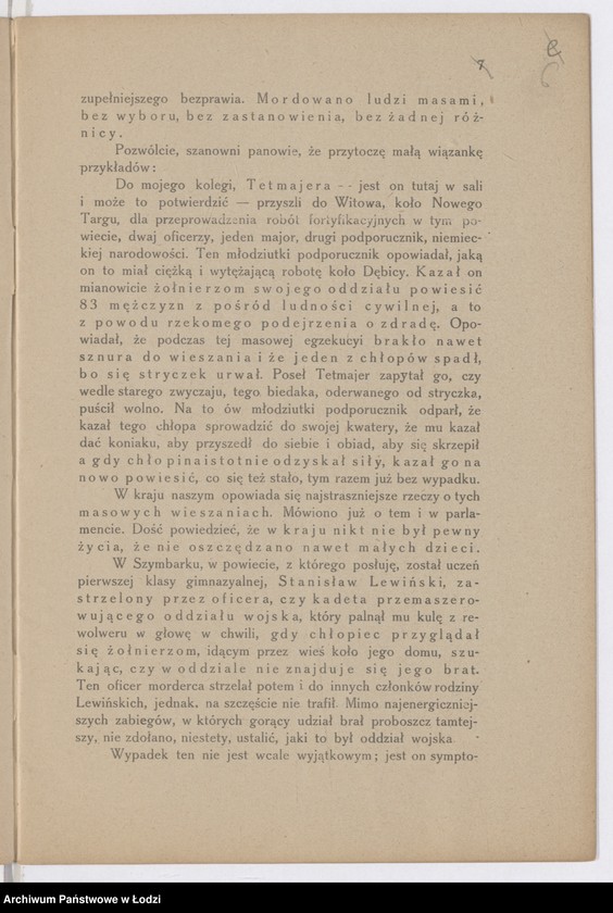 Obraz 6 z jednostki "[Broszura zawierająca treść wystąpienia posła Władysława Długosza]"