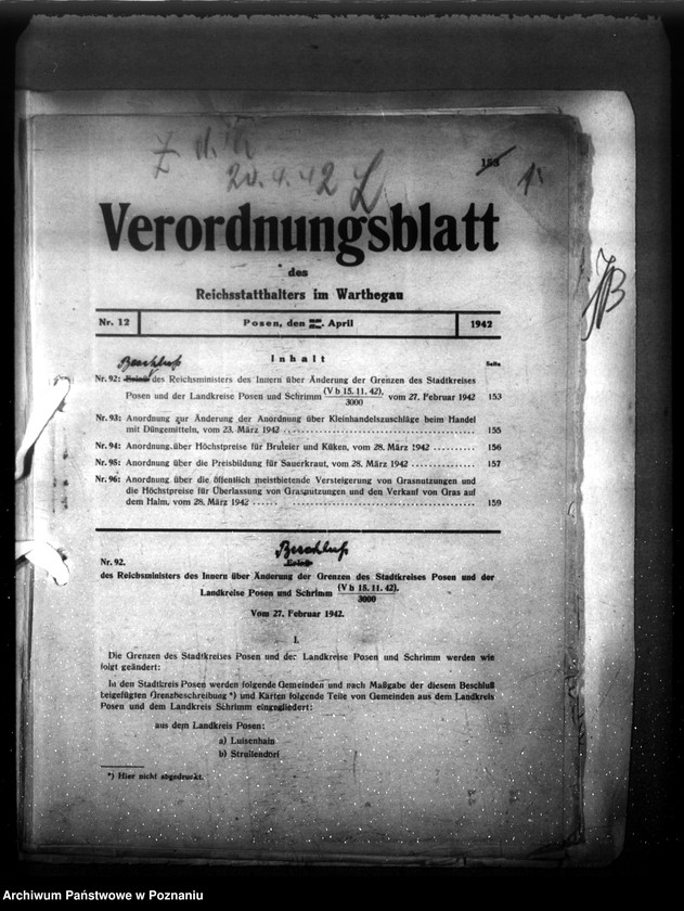 Obraz 5 z jednostki "Verordnungsblatt Nr. 12"