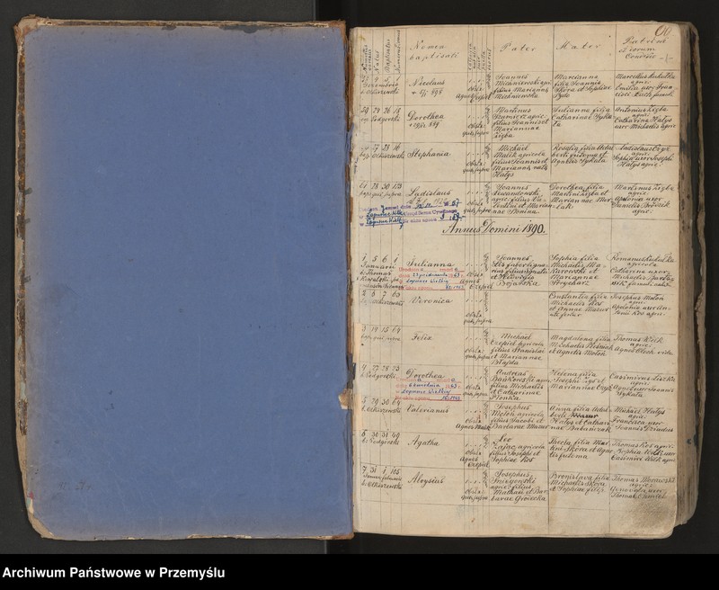 image.from.unit.number "Księga urodzeń, małżeństw, zgonów miejscowości Łopuszka Wielka"