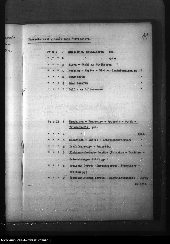 Obraz 15 z jednostki "Aktenplan der - Preisbildungsstelle"