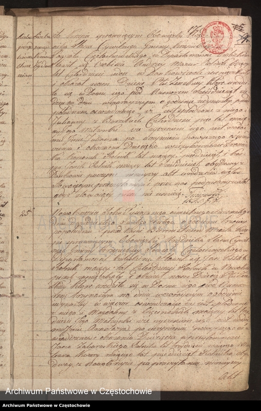 image.from.unit.number "Księga [akt] urodzenia gminy Krzepickiej na rok 1816"