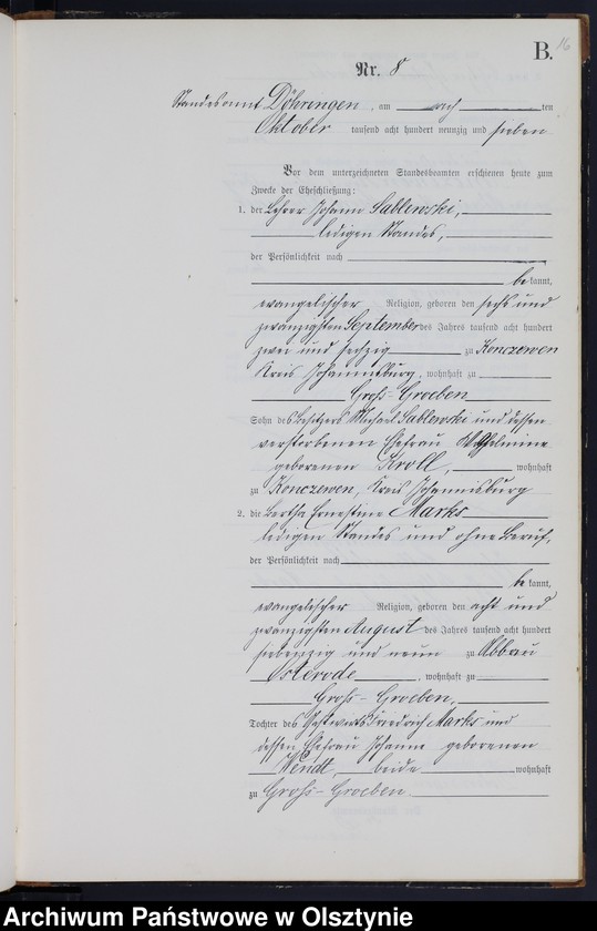 image.from.unit.number "Heiraths-Neben-Register Nr 1 - 16"