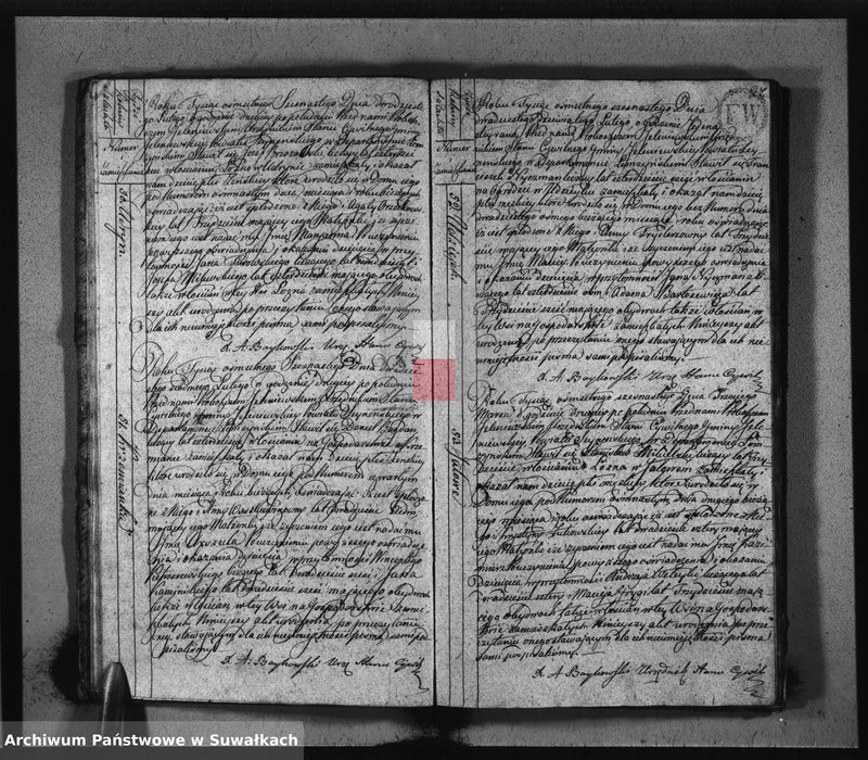 image.from.unit.number "Akta Urzędnika Stanu Cywilnego Urodzonych w Gminie Jeleniewskiey od dnia 1-o Stycznia 1816 do ostatniego Grudnia tegoż Roku."