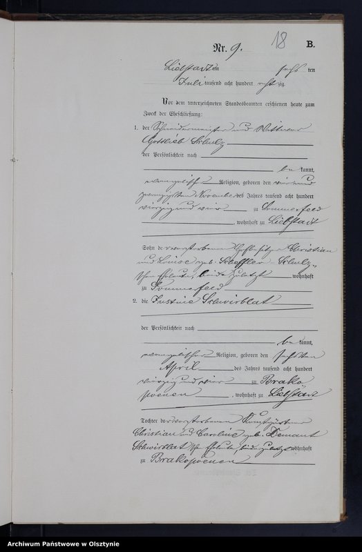 image.from.unit.number "Heiraths-Neben-Register Nr 1 - 23"