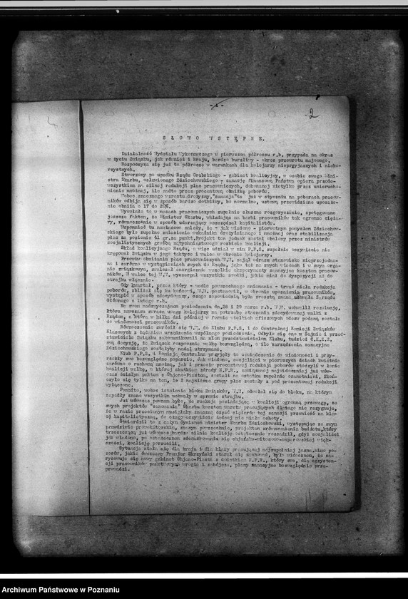 Obraz 6 z jednostki "Sprawozdania z działalności centrali w I półroczu 1926"